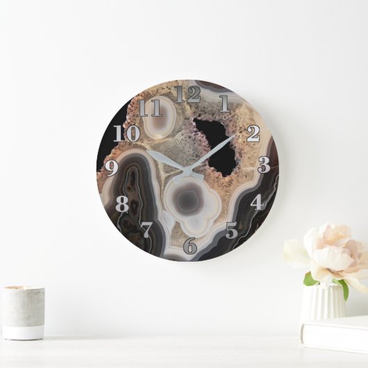 Agate stone wandklok (Huis)
