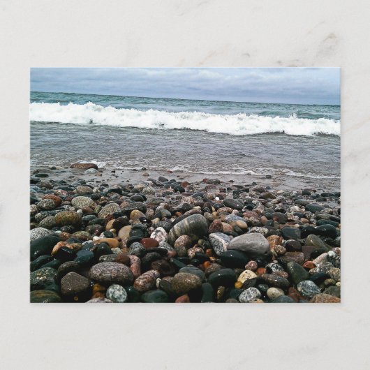 Agate strand 1 briefkaart (Voorkant)