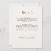 Agate Turquoise Blauwgroen & Wijn Bloemen Mandala  Kaart (Achterkant)