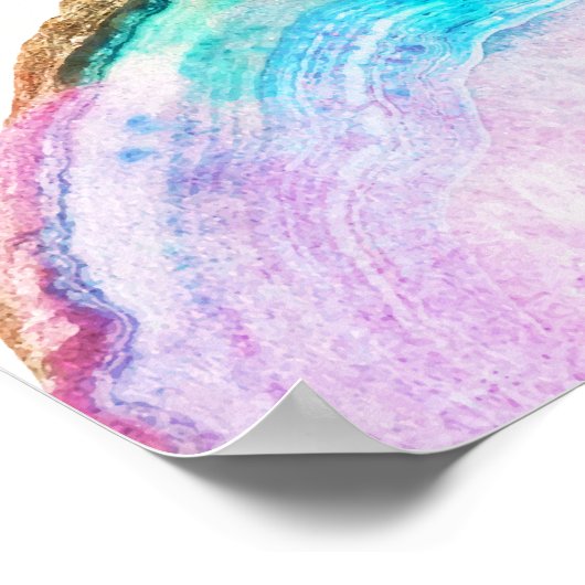 Agate V2-poster 14x11 Poster (Hoek)