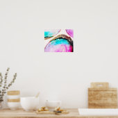 Agate V2-poster 14x11 Poster (Keuken)