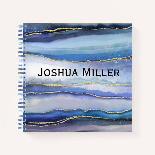 Agate Waterverf Notitieboek (Voorkant)