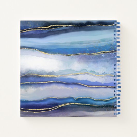 Agate Waterverf Notitieboek (Achterkant)