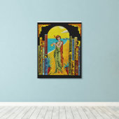 AGATHA CHRISTIE LIFE UNIEK DOEK CANVAS AFDRUK (Insitu (Houten vloer))