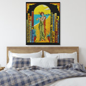 AGATHA CHRISTIE LIFE UNIEK DOEK CANVAS AFDRUK (Insitu (Slaapkamer))