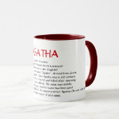 AGATHA MOK (Voorkant rechts)