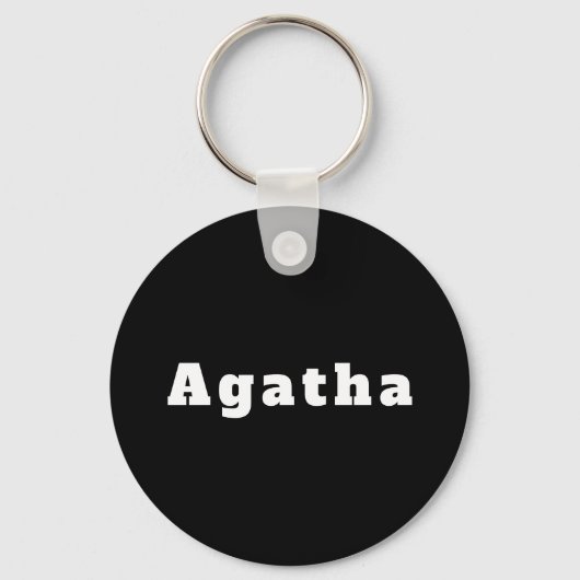 Agatha Sleutelhanger (Voorkant)