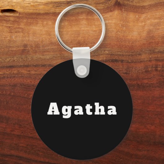 Agatha Sleutelhanger (Achterkant)