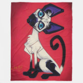 Agatha V.3.0 Blanket van Patrick Moran Fleece Deken (Voorkant)