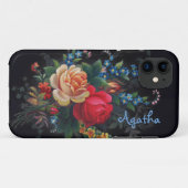 Agatha Victoriaans Bouquet iPhone 5/5s Hoesje (Achterkant (horizontaal))