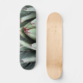 Agave Aloe Vera Plant Foto Schaats Persoonlijk Skateboard (Voorkant)