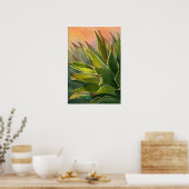 Agave attenuata poster (Keuken)