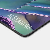 Agave bij zonsondergang bureaumat (Hoek)