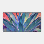 Agave bij zonsondergang bureaumat (Voorkant)