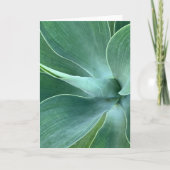 Agave Blank Note-Kaart Bedankkaart (Voorkant)