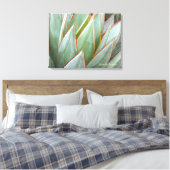 Agave 'Blue Glow' canvas van Debra Lee Baldwin (Insitu (Slaapkamer))