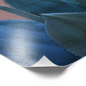 Agave cactus 02 foto afdruk (Hoek)