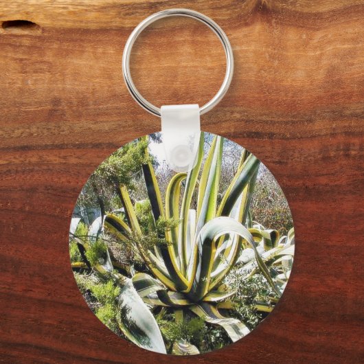 Agave Cactuses Sleutelhanger (Voorkant)