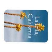 Agave door de oceaan La Jolla, Californië Magneet (Horizontaal)