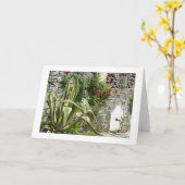 AGAVE EN ROZEN KAART (Gele Bloem)