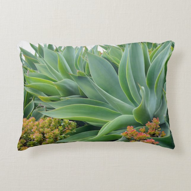 Agave Garden Pillow Accent Kussen (Voorkant)