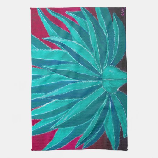 Agave Glow Dish Handdoek (Verticaal)