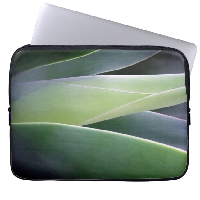 Agave Leaves Laptop Sleeve (Voorkant)