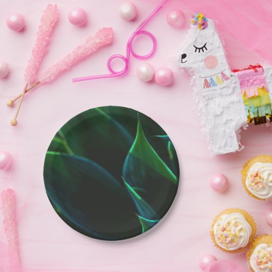 Agave Leaves Papieren Bordje (Feest)