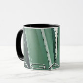 AGAVE-Mok, uniek Agave tequilana-ontwerp Mok (Voorkant links)