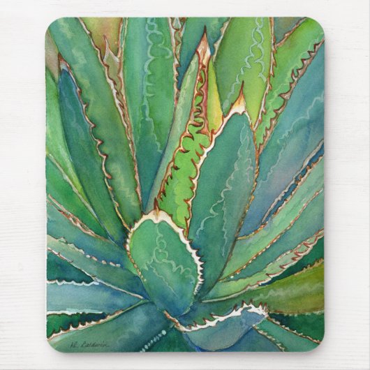 Agave mousepad muismat (Voorkant)