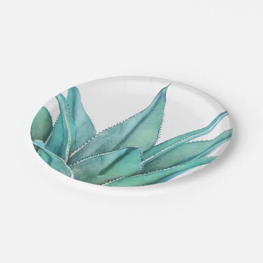 Agave Papieren Bordje (Gekanteld)