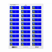 Agave Plant Adresetiketten Etiket (Full Sheet)