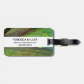 Agave Plant Detail Bagagelabel (Achterkant horizontaal)