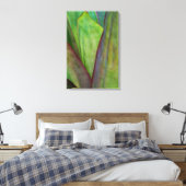 Agave Plant Detail Canvas Afdruk (Insitu (Slaapkamer))