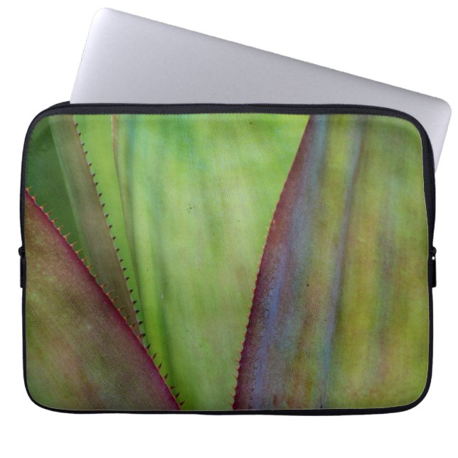 Agave Plant Detail Laptop Sleeve (Voorkant)