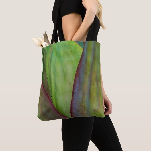 Agave Plant Detail Tote Bag (Dichtbij)