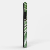 Agave Plant Green en White Striped Case-Mate iPhone Case (Achterkant/rechts)