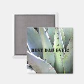 Agave Plant Succulent Blue Cacti Tequila woestijn Magneet (Voorkant / Achterkant)