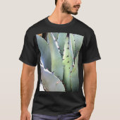Agave Plant Succulent Blue Cacti Tequila woestijn T-shirt (Voorkant)