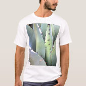 Agave Plant Succulent Blue Cacti Tequila woestijn T-shirt (Voorkant)