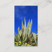 Agave Plant Visitekaartje (Achterkant)