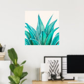 Agave Poster (Thuiskantoor)