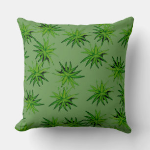 Agave Rosette - Cactus Groen Sierkussen