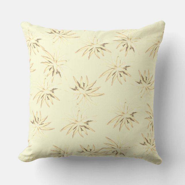 Agave Rosette- Zand Sierkussen (Voorkant)
