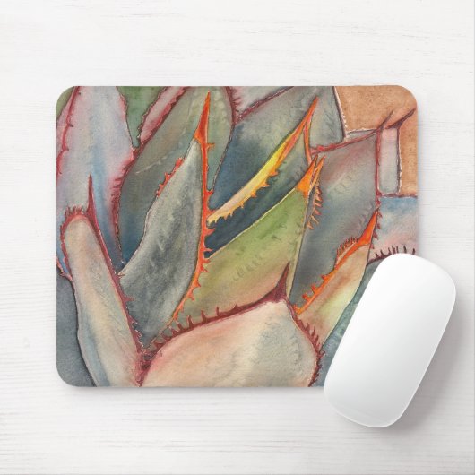 Agave shawii mousepad muismat (Met muis)
