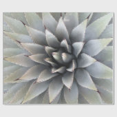 Agave Succulent Plant Cactus Green sage Cadeaupapier (Vlak)
