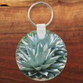 Agave Succulent Plant Cactus Green sage Sleutelhanger (Voorkant)