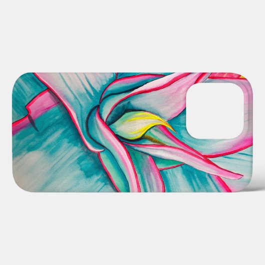 Agave succulente waterverf kunst Case-Mate iPhone case (Achterkant (horizontaal))