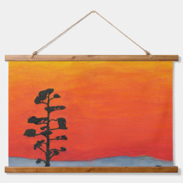 Agave Sunset Hangend Wandkleed