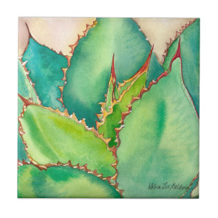 Agave tegel van Debra Lee Baldwin Tegeltje
